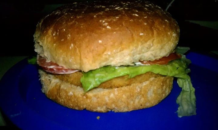 Veggie Chicken Sandwich